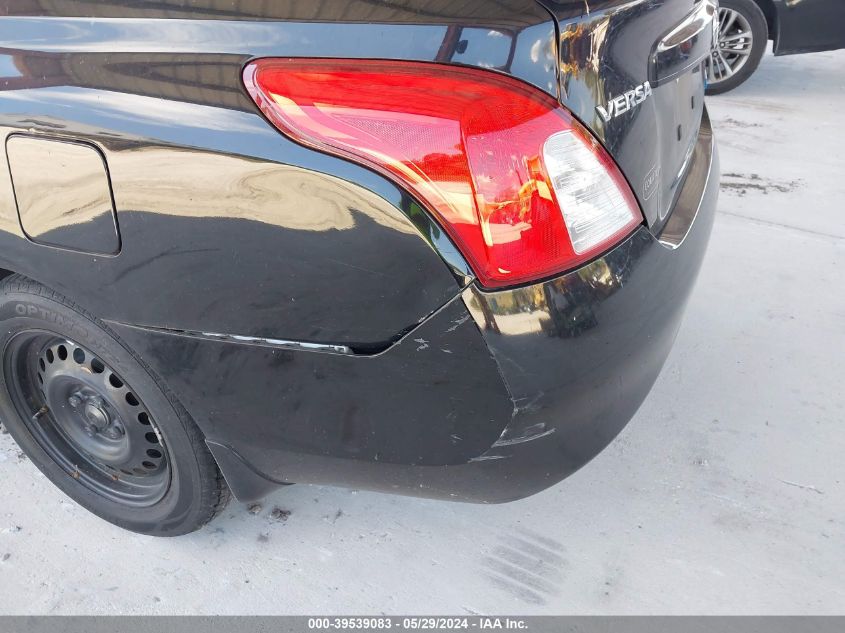 2014 Nissan Versa 1.6 S+ VIN: 3N1CN7AP9EL862472 Lot: 39539083