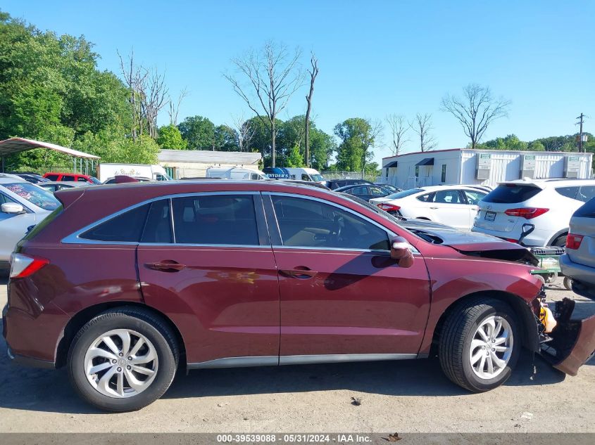 2017 Acura Rdx Technology Acurawatch Plus Packages/W/Technology Package VIN: 5J8TB3H50HL012427 Lot: 39539088