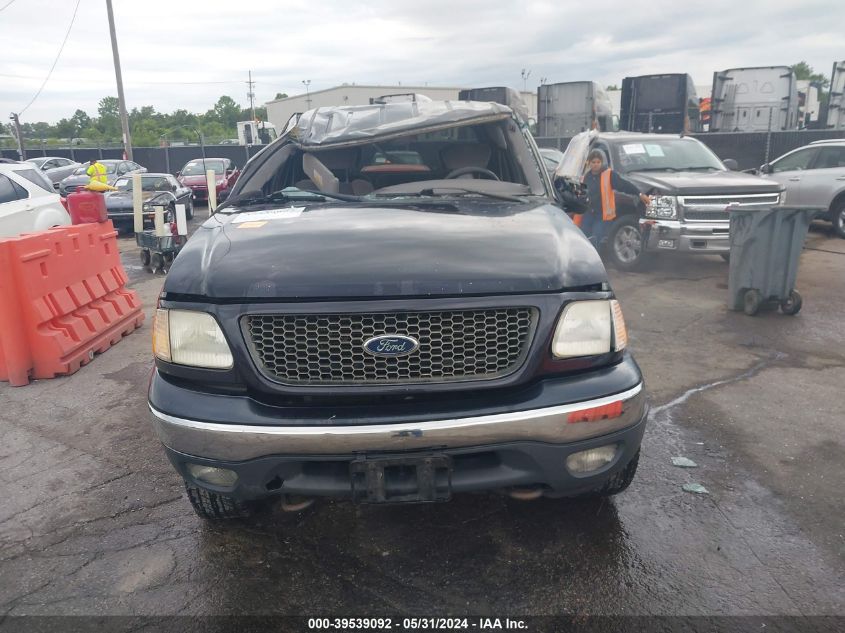 2001 Ford F-150 King Ranch Edition/Lariat/Xlt VIN: 1FTRW08L81KB32742 Lot: 39539092