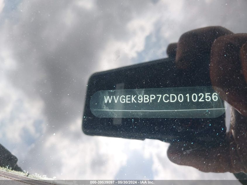 2012 Volkswagen Touareg Tdi Sport VIN: WVGEK9BP7CD010256 Lot: 39539097