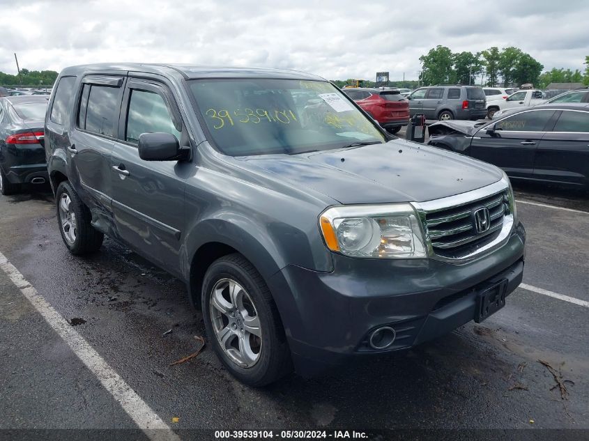 2013 Honda Pilot Ex VIN: 5FNYF4H41DB028431 Lot: 39539104