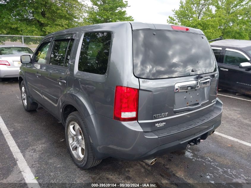 2013 Honda Pilot Ex VIN: 5FNYF4H41DB028431 Lot: 39539104