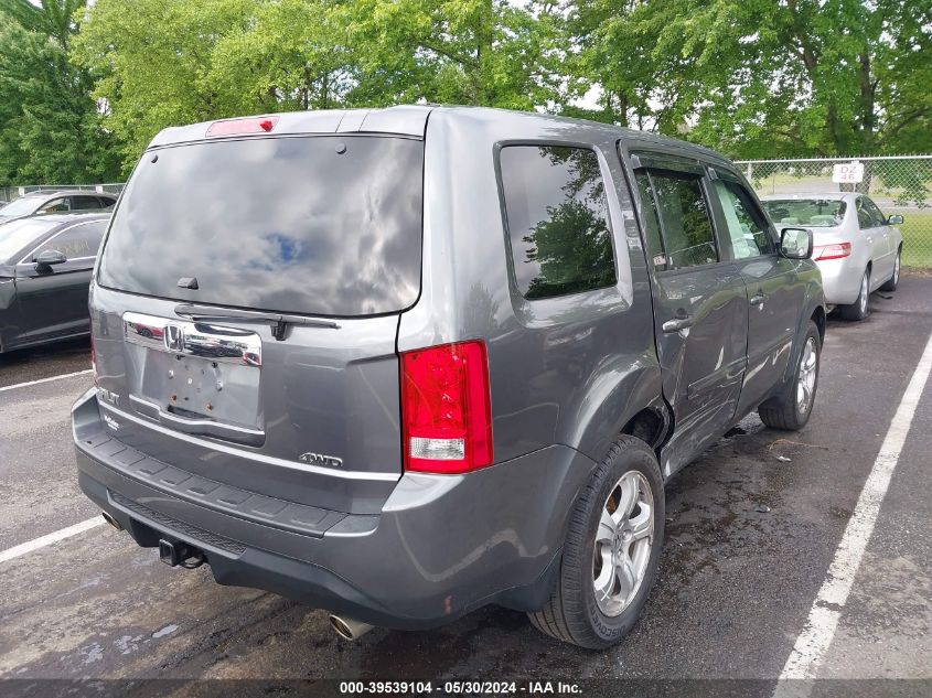 2013 Honda Pilot Ex VIN: 5FNYF4H41DB028431 Lot: 39539104