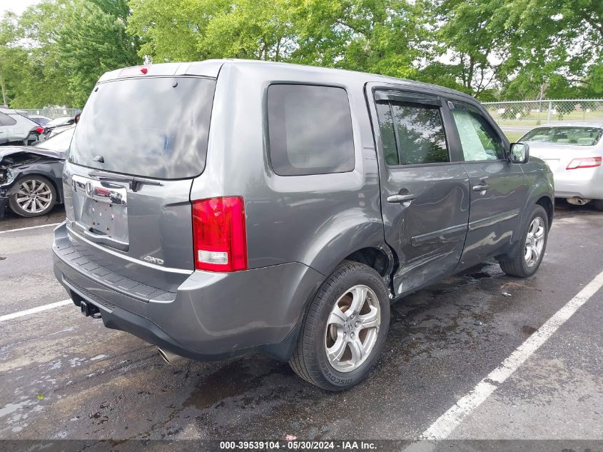 2013 Honda Pilot Ex VIN: 5FNYF4H41DB028431 Lot: 39539104