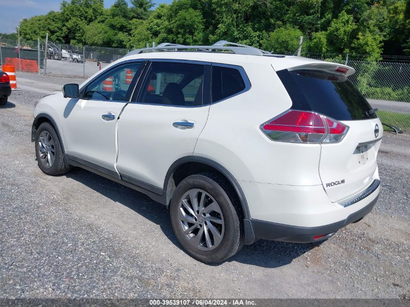 2015 Nissan Rogue Sl VIN: 5N1AT2MV5FC901123 Lot: 39539107