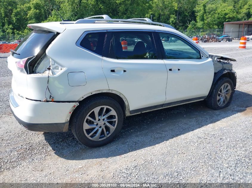 2015 Nissan Rogue Sl VIN: 5N1AT2MV5FC901123 Lot: 39539107