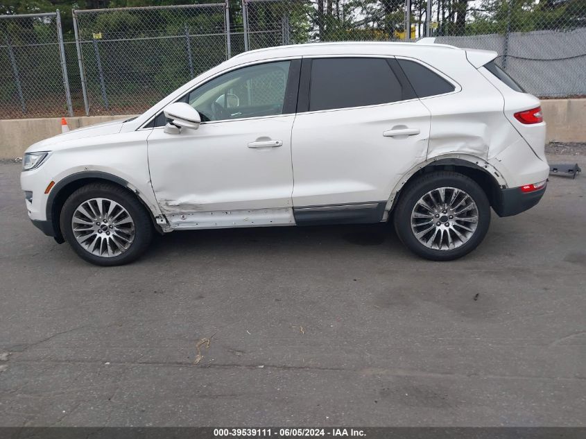 2017 Lincoln Mkc Reserve VIN: 5LMCJ3D92HUL35228 Lot: 39539111