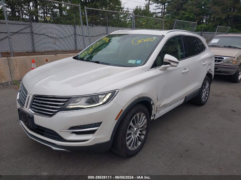 2017 Lincoln Mkc Reserve VIN: 5LMCJ3D92HUL35228 Lot: 39539111