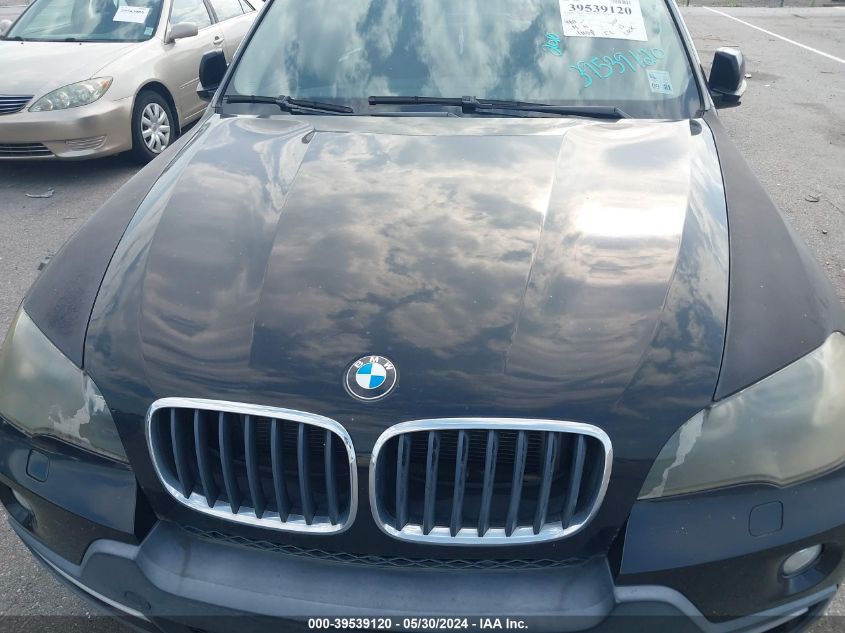 2010 BMW X5 xDrive30I VIN: 5UXFE4C5XAL276646 Lot: 39539120