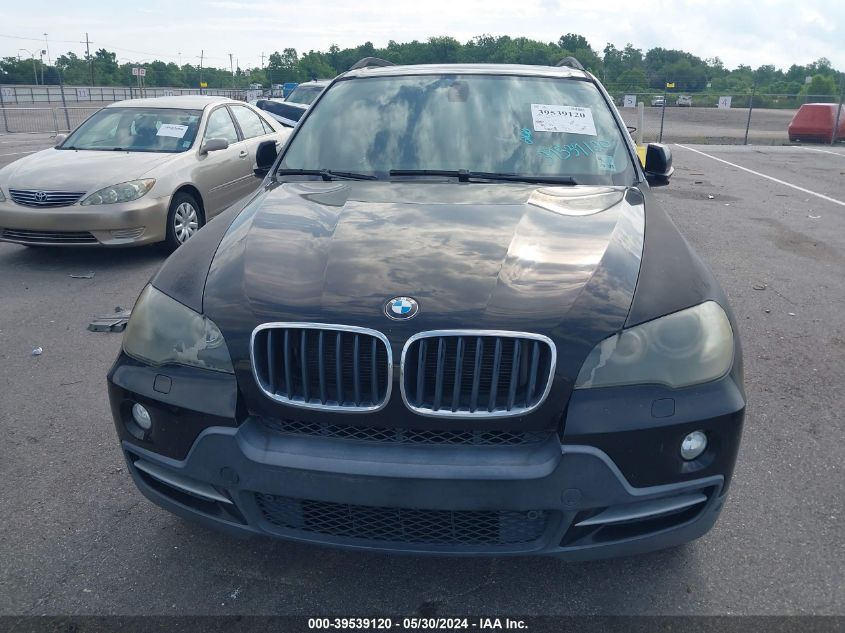 2010 BMW X5 xDrive30I VIN: 5UXFE4C5XAL276646 Lot: 39539120