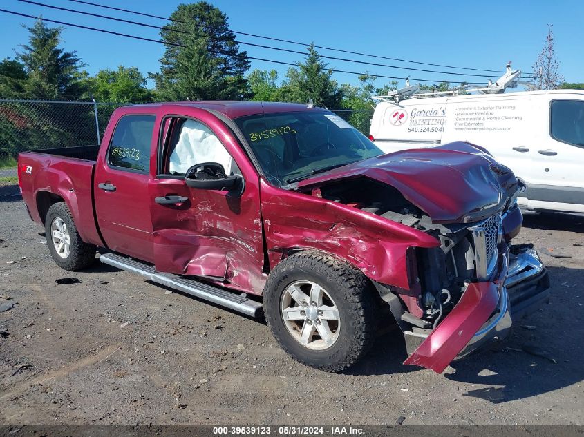 2013 GMC Sierra K1500 Sle VIN: 3GTP2VE7XDG108929 Lot: 39539123