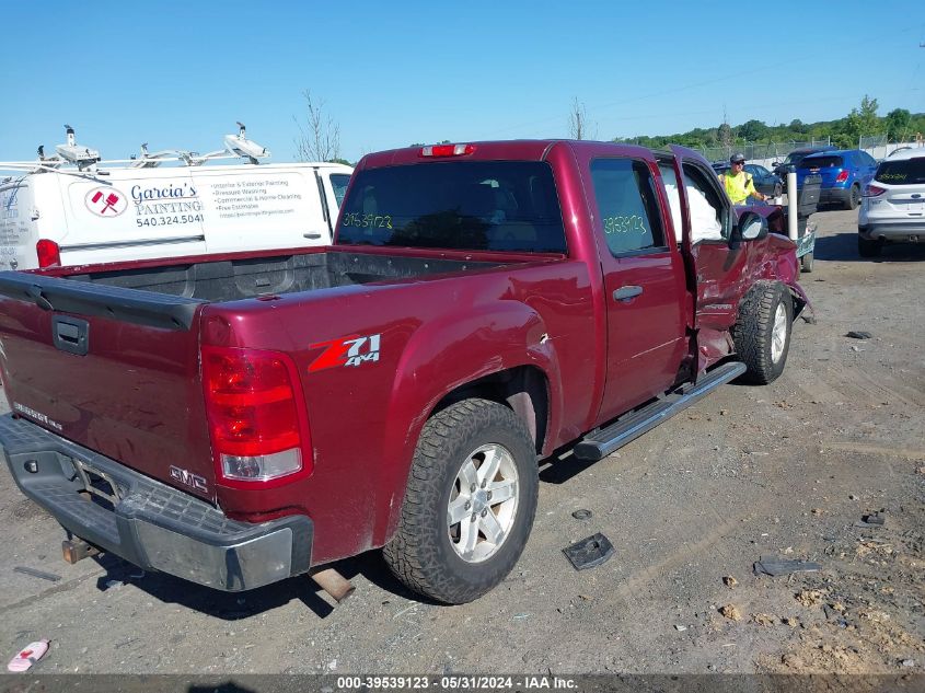 2013 GMC Sierra K1500 Sle VIN: 3GTP2VE7XDG108929 Lot: 39539123