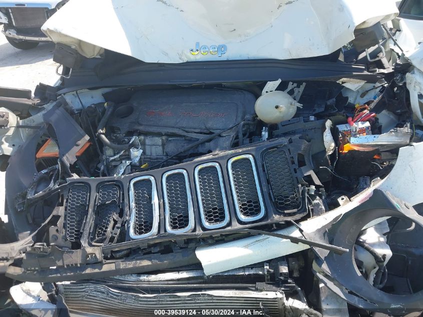 2017 Jeep Renegade Latitude Fwd VIN: ZACCJABB6HPE39238 Lot: 39539124