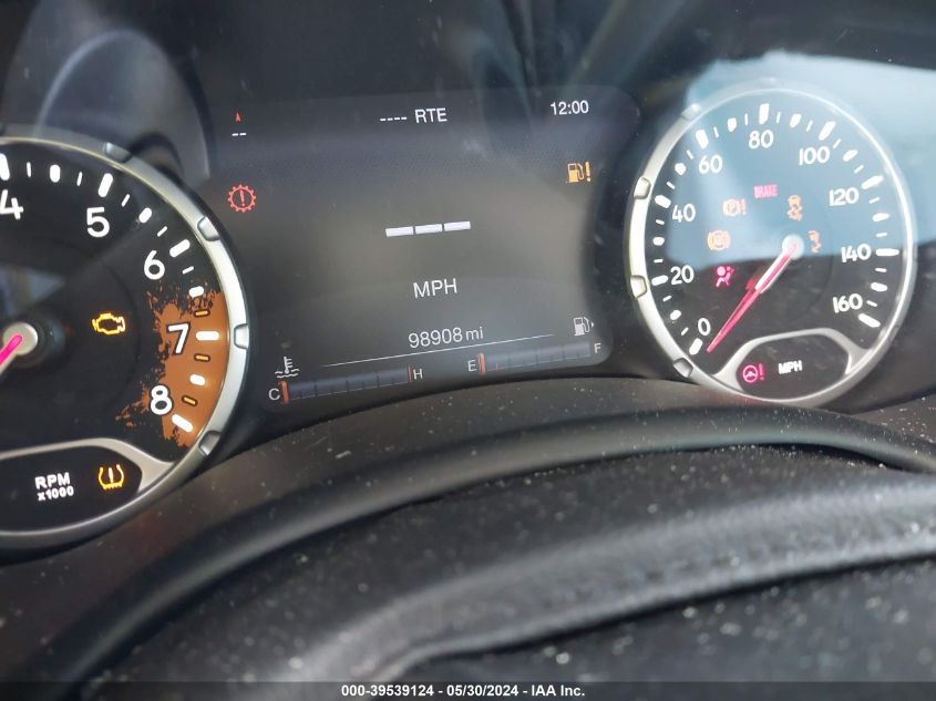 2017 Jeep Renegade Latitude Fwd VIN: ZACCJABB6HPE39238 Lot: 39539124