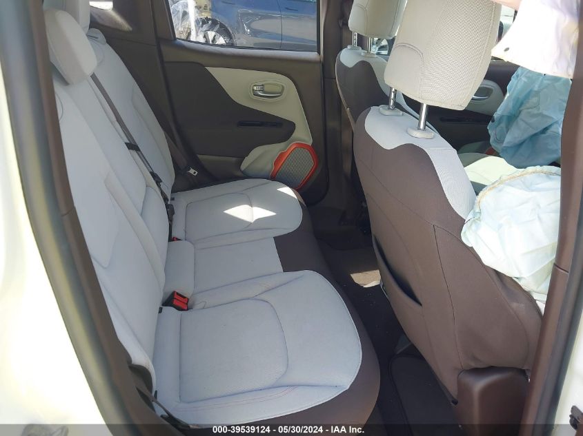 2017 Jeep Renegade Latitude Fwd VIN: ZACCJABB6HPE39238 Lot: 39539124