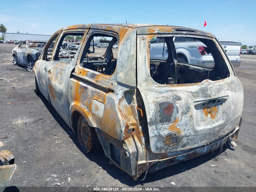 2004 Nissan Quest 3.5 S VIN: 5N1BV28U84N370792 Lot: 40083072