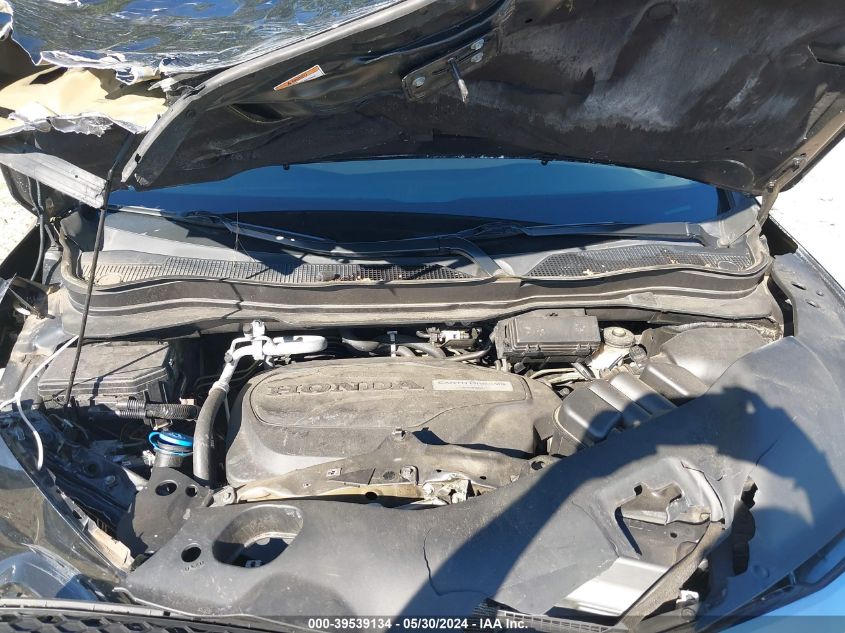 2018 Honda Pilot Ex-L VIN: 5FNYF6H78JB043980 Lot: 39539134