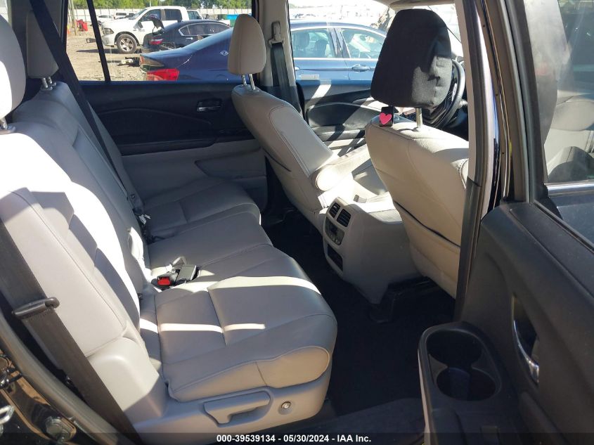 2018 Honda Pilot Ex-L VIN: 5FNYF6H78JB043980 Lot: 39539134