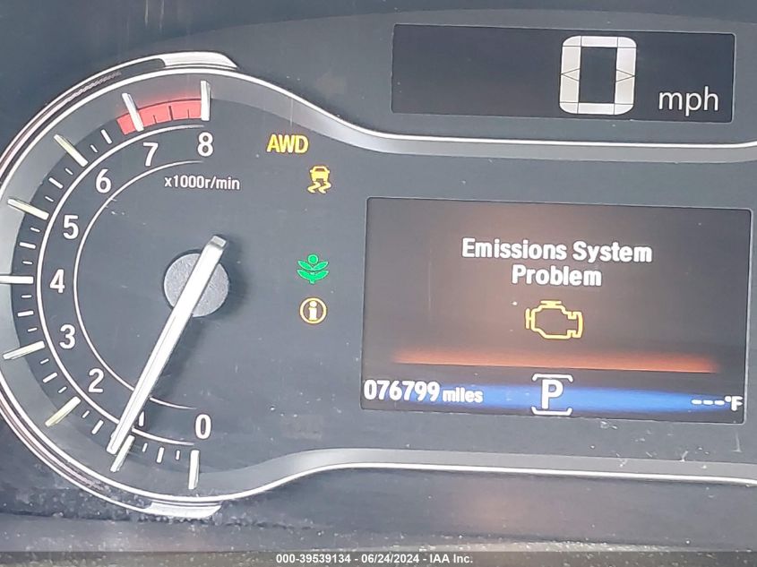 2018 Honda Pilot Ex-L VIN: 5FNYF6H78JB043980 Lot: 39539134