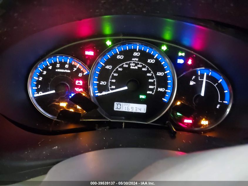 2011 Subaru Forester 2.5X VIN: JF2SHABC4BH777317 Lot: 39539137