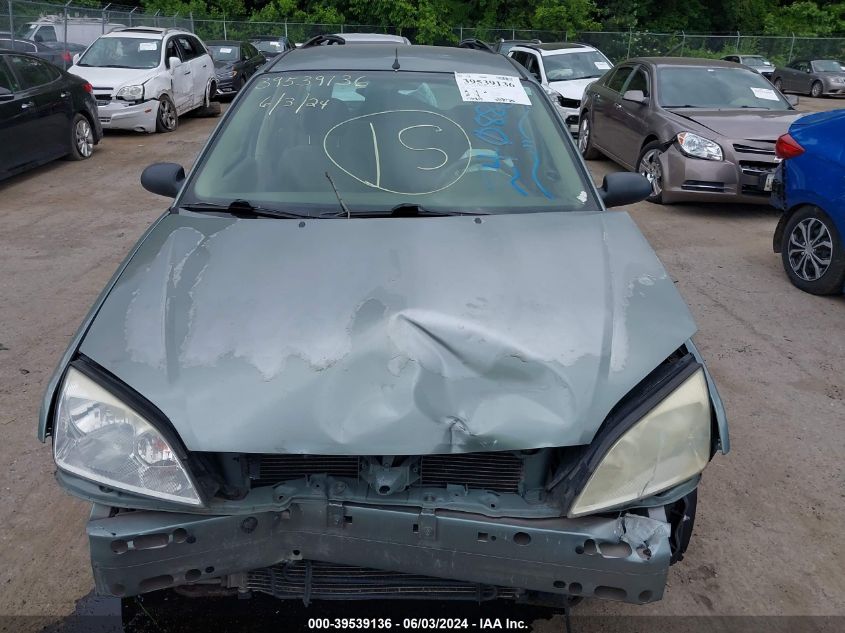 2005 Ford Focus Zxw VIN: 1FAHP36N05W202236 Lot: 39539136