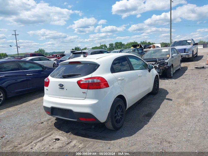 2015 KIA RIO VIN: KNADM5A39F6500074