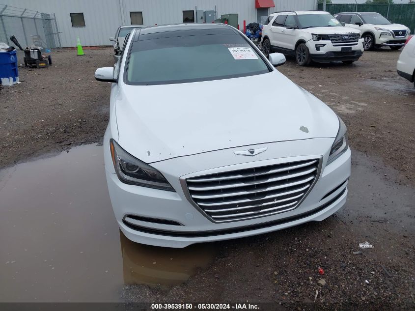 2015 Hyundai Genesis 3.8 VIN: KMHGN4JEXFU043310 Lot: 39539150