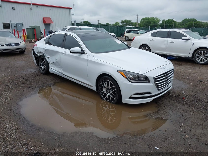 2015 Hyundai Genesis 3.8 VIN: KMHGN4JEXFU043310 Lot: 39539150