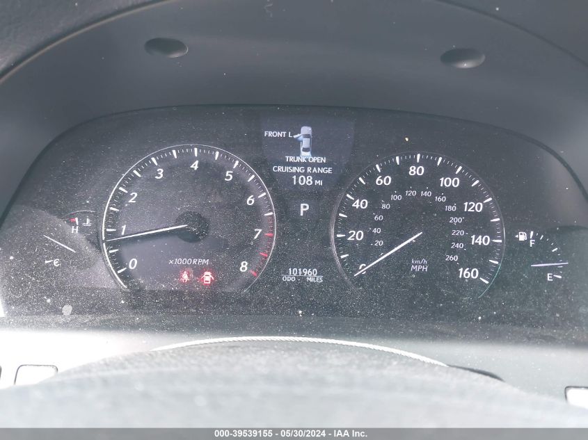 2011 Lexus Ls 460 VIN: JTHCL5EF7B5011404 Lot: 39539155