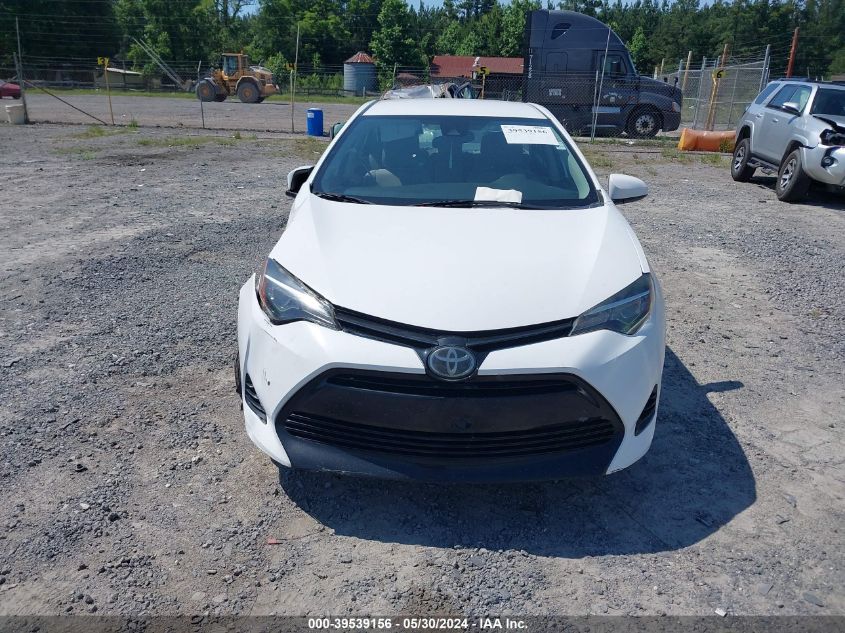 2018 Toyota Corolla Le VIN: 2T1BURHE2JC062900 Lot: 39539156