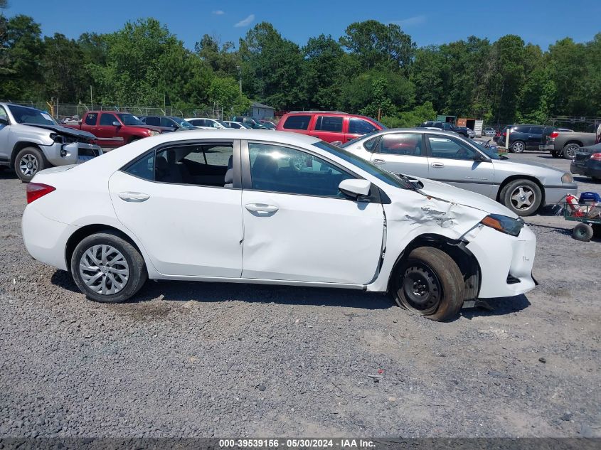 2018 Toyota Corolla Le VIN: 2T1BURHE2JC062900 Lot: 39539156