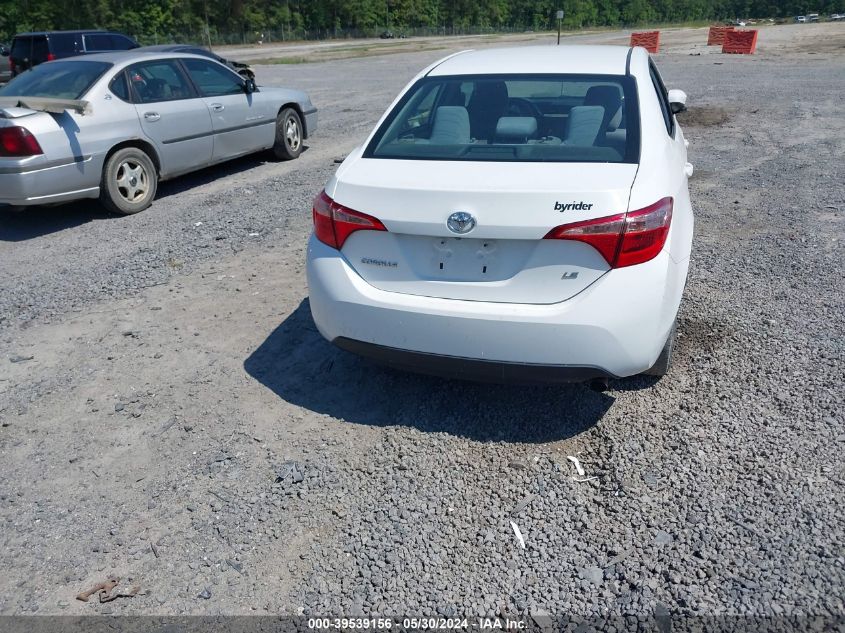 2018 Toyota Corolla Le VIN: 2T1BURHE2JC062900 Lot: 39539156