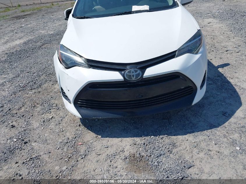 2018 Toyota Corolla Le VIN: 2T1BURHE2JC062900 Lot: 39539156