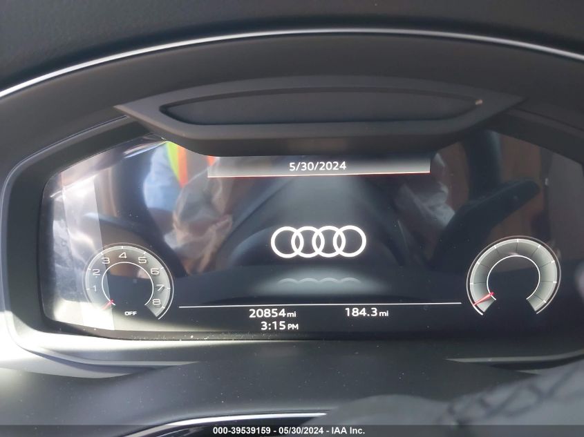 2023 Audi Q8 Premium Plus 55 Tfsi Quattro Tiptronic VIN: WA1EVBF19PD016178 Lot: 39539159