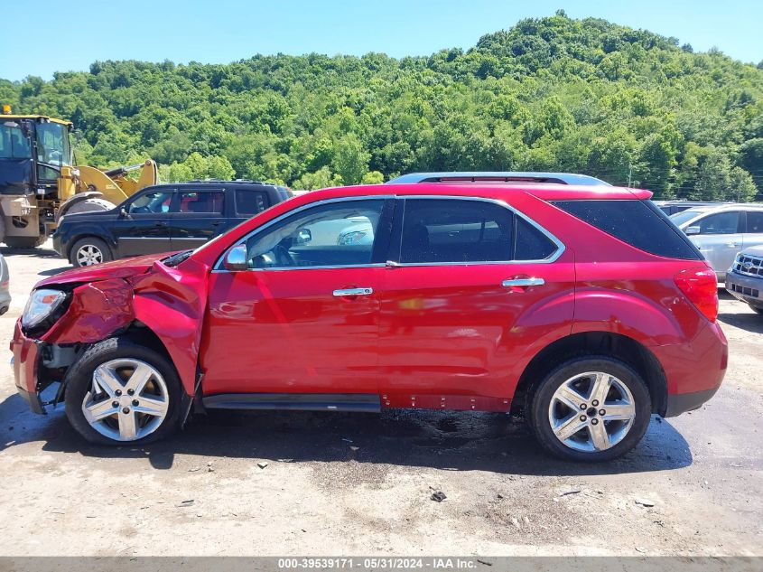 2015 Chevrolet Equinox Ltz VIN: 2GNFLHEK9F6134393 Lot: 39539171