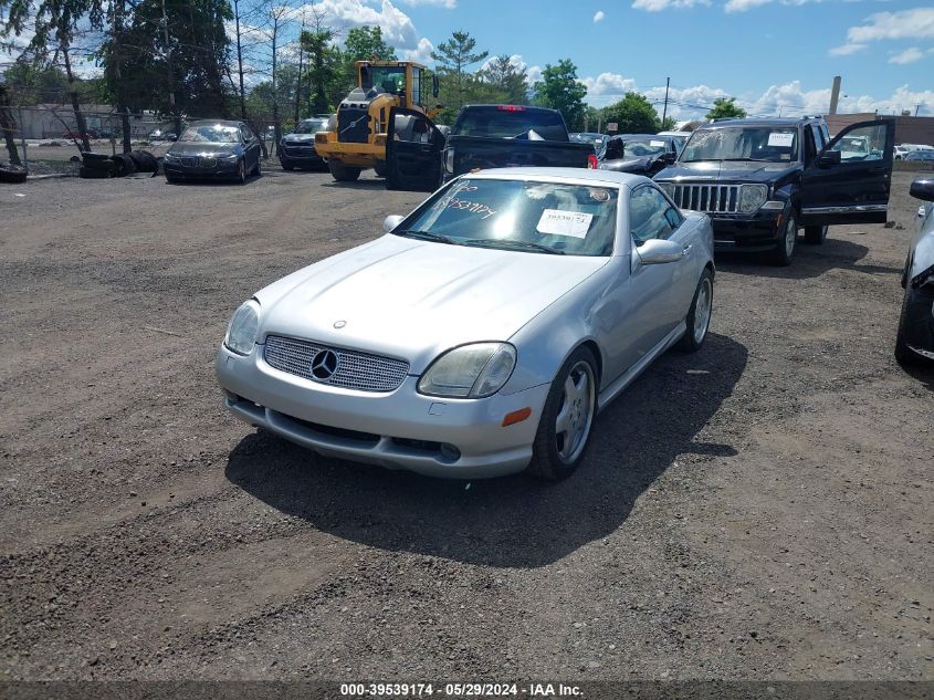 2001 Mercedes-Benz Slk 320 VIN: WDBKK65F91F193099 Lot: 39539174