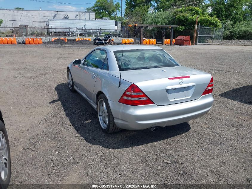 2001 Mercedes-Benz Slk 320 VIN: WDBKK65F91F193099 Lot: 39539174