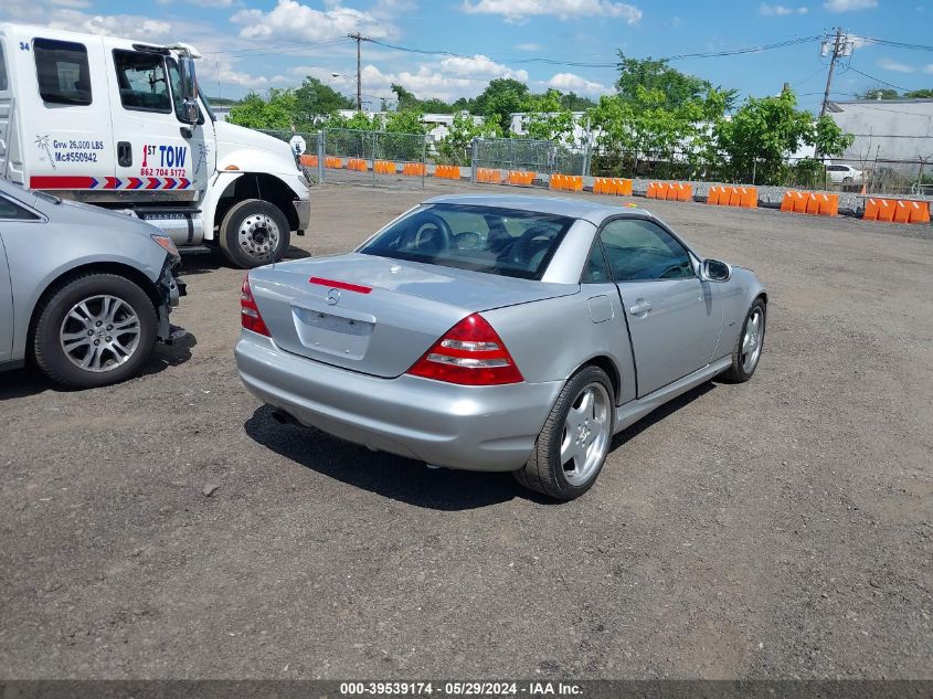 2001 Mercedes-Benz Slk 320 VIN: WDBKK65F91F193099 Lot: 39539174