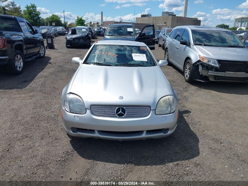 2001 Mercedes-Benz Slk 320 VIN: WDBKK65F91F193099 Lot: 39539174