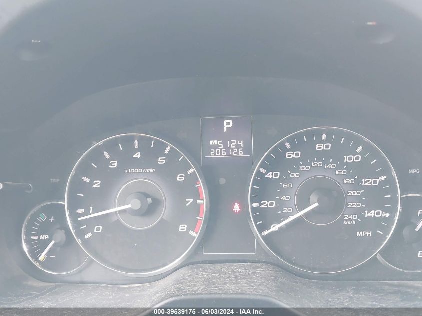 2012 Subaru Outback 2.5I Limited VIN: 4S4BRBLC0C3276810 Lot: 39539175