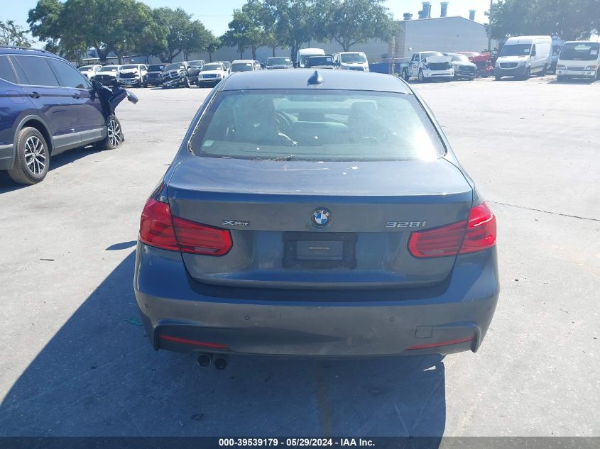 2016 BMW 328I xDrive VIN: WBA8E3G50GNT80667 Lot: 39539179
