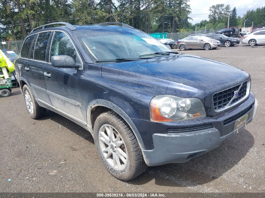 2005 Volvo Xc90 2.5T Awd VIN: YV1CZ592851167416 Lot: 39539216