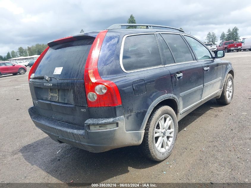 2005 Volvo Xc90 2.5T Awd VIN: YV1CZ592851167416 Lot: 39539216