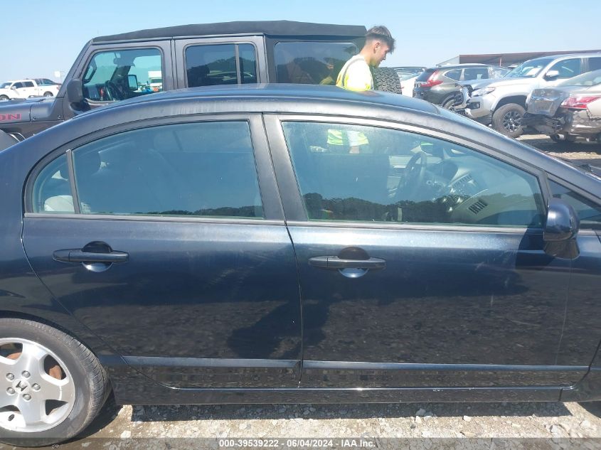 2007 Honda Civic Lx VIN: 1HGFA16577L121165 Lot: 39539222