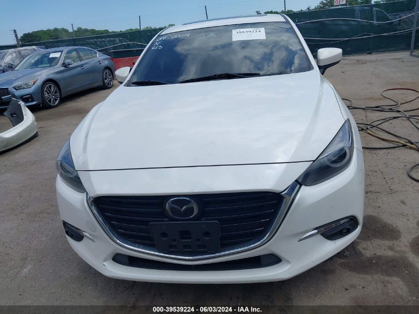 2018 Mazda Mazda3 Grand Touring VIN: 3MZBN1W34JM181035 Lot: 39539224