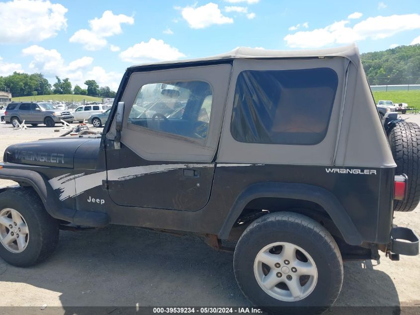 1995 Jeep Wrangler / Yj S/Rio Grande VIN: 1J4FY19PXSP313909 Lot: 39539234