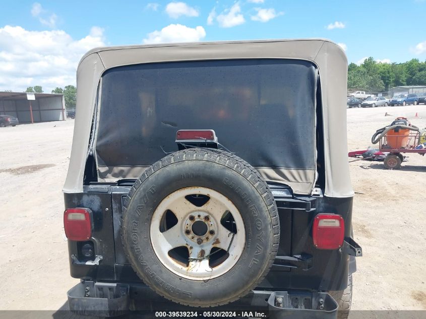 1995 Jeep Wrangler / Yj S/Rio Grande VIN: 1J4FY19PXSP313909 Lot: 39539234