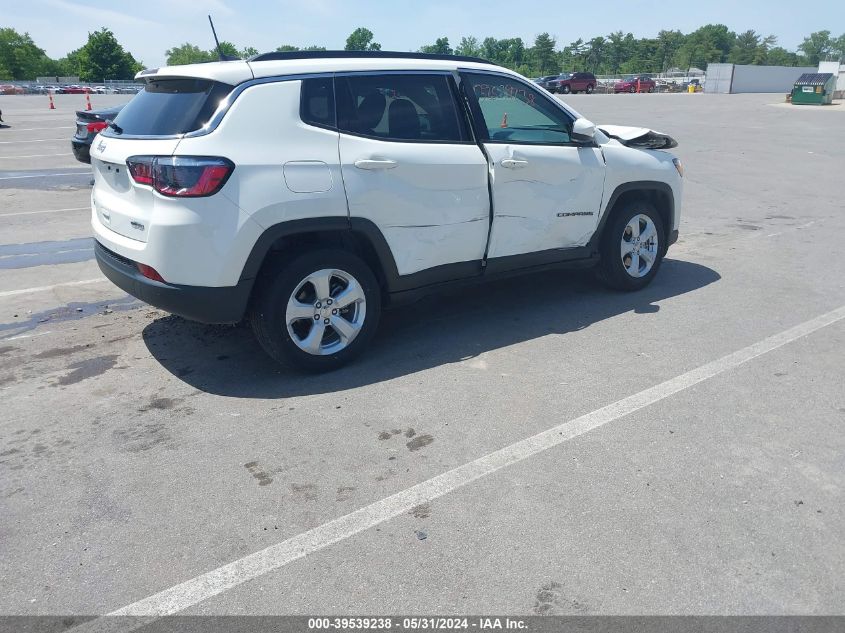 2021 Jeep Compass Latitude 4X4 VIN: 3C4NJDBB3MT572116 Lot: 39539238