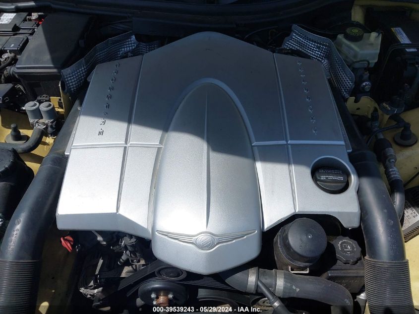 2005 Chrysler Crossfire Limited VIN: 1C3AN65L25X060800 Lot: 39539243