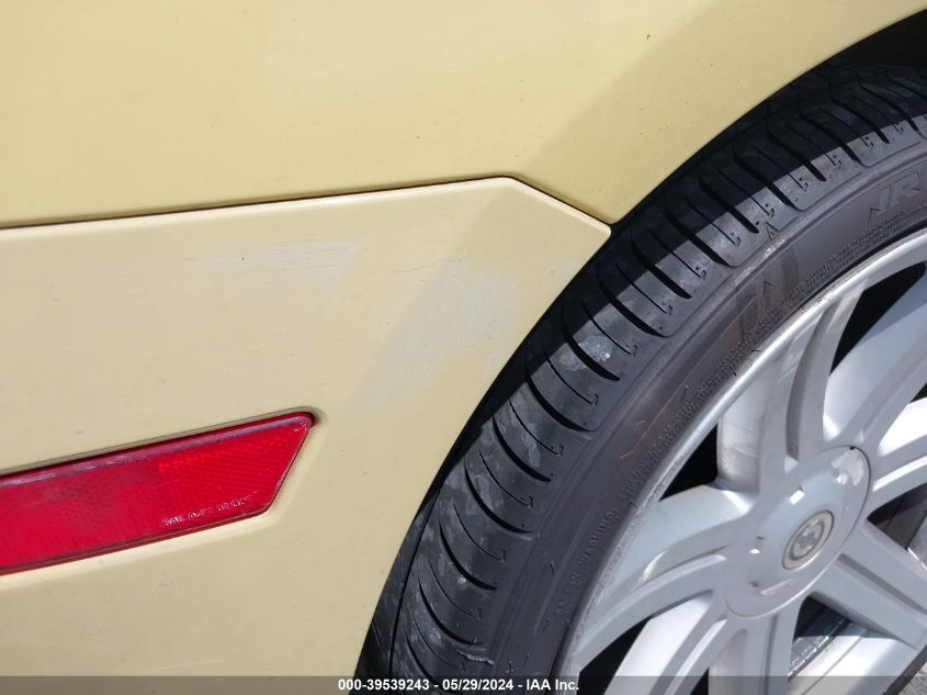 2005 Chrysler Crossfire Limited VIN: 1C3AN65L25X060800 Lot: 39539243